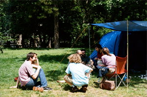 the tend as meeting place